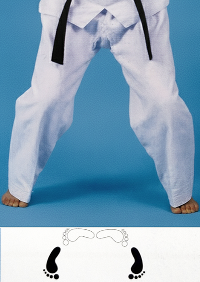 Стійка вершника в тхеквондо