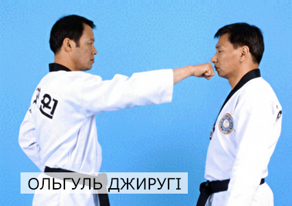 Удар кулаком в обличчя в Тхеквондо